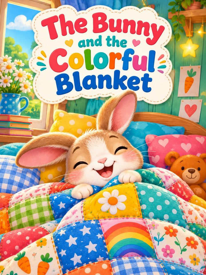 The Bunny and the Colorful Blanket